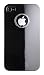ZENUS Air Jacket Crystal Vivid iPhone4ケース Shadow Black Z226i4