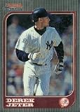 1997 Bowman Chrome Derek Jeter New York Yankees Baseball Card #1 - Mint Condition - Shipped In Protective Display Case!!
