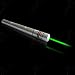 532nm High Power Green Laser Pointer Pen Beam Light(Silver)