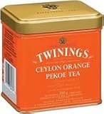 Twinings Ceylon Orange Pekoe Tea, Loose Tea, 3.53-Ounce Tin