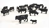 Black Angus Cows (Pkg. of 25) 1:64 ScaleIMAGE
