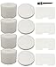 4 Pack Filters Kit Replacement for Shark Navigator Deluxe Upright Vacuum NV42, NV44, NV46, UV402 Part # XFF36