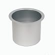 Jumbo Aluminum GRAY Poker Table Cup Holder (fls)