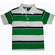 Nautica Toddler Polo Shirt Green, Black and White Size 4T Boys