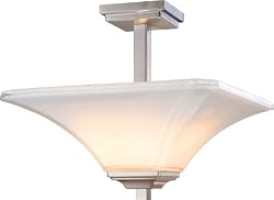 Minka Lavery Agilis Brushed Nickel Semi Flush