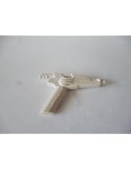 Single Detail Page Misc: BANDAI 1993 POWER RANGER AUTO-MORPHIN 1/6 SCALE LASER PISTOL FOR ACTION FIGURE - BANDAI