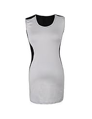 Sophisticated Scoop Neck Polyester/Silk Sleeveless Tunic 