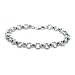 Rolo Charm Bracelet in Sterling Silver in 7", 8", and 9" Lengths, #11532