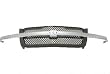 GRILLE CHROME/TEXTURED GRAY