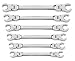 KD HAND TOOLS 81911 6 Piece Metric Flex Flare Nut Wrench Set