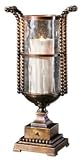 Sherise Bronze Hurricane Lamp, Uttermost 29444-1