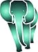 Tattoo Stencil - Elephant - #L136