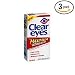 Clear Eyes Maximum Redness Relief, 1-Ounce Packages (Pack of 3)