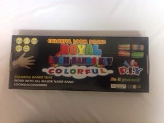 Rubber Loom Band Fashion Bracelet Jewelry Do It Yourself Loom Board Kit