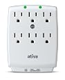 Belkin SurgeMaster F9H620-CW 6-Outlet Wall-Mount Surge Protector