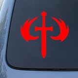 HALO EMBLEM - Vinyl Decal Sticker #A1450 | Vinyl Color: Red