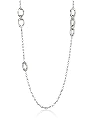 T Tahari "Essentials" Oval Station Necklace, 32"
