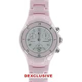 Michele Tahitian Ceramic Quartz Chronograph Ladies Watch MWW12A000004 by Michele