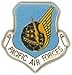 US Air Force Pacific Air Command Shield Lapel Pin