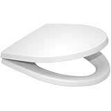 TOTO SS214#01 Soiree SoftClose Elongated Toilet Seat, Cotton White