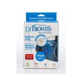 Dr Browns Natural Flow 240ml BPA Free Four Pack