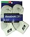Reebok Low-Quarter Gray Foot White/Black 6-Pack (Youth)