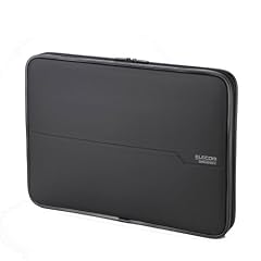 ELECOM Zeroshock NB 10.2 sleeve black spezielle Daempfung und Rahmenverstaerkung zum Schutz des Notebooks
