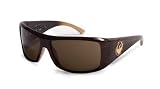 DRAGON CALACA MOCHA STRIPE PLASTIC BRONZE LENS SUNGLASSES SHADES by VON ZIPPER