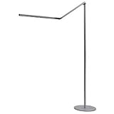 IMAGE OF I-Tower High Power LED Floor Lamp- Silver/Cool