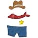 Sizzix(R) Originals Die - Large Animal Cowboy Outfit