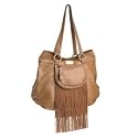 Butterfly by Matthew Williamson-Tan 'Aero' tassel underarm bag