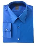 DKNY Fitted Stretch Solid Dress Shirts