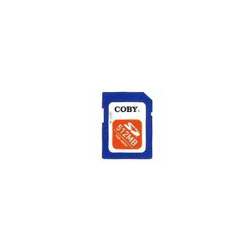 Electronics: Coby 512MB SD Card