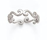 14KW SWIRL Toe Ring - GH23950