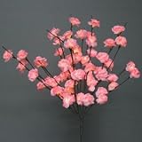 The Light Garden PKMR60 Lighted Pink Mini Rose with 60 Bulbs, 20-Inch Tall