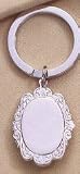 Sterling Silver Engraveable Key Ring