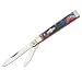 German Bull Knives 103STAR Doctor's Pocket Knife with Star Spangle Banner Celluloid H...