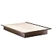 South Shore Industries Contemporary Chocolate Full Size Platform Bed