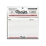 Weatherbee 4X6 recipe cards set of 24