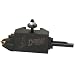 Dorian Tool QITPN-881 Chromium Molybdenum Alloy Steel Quick Change OD and ID Threading Holder with External On Edge Insert Cartridge for QITP30N Quadra Indexing Quick Change Tool Post, 1-1/2" Width, 2" Height