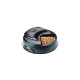 サカイトレーディング LCD自動ペット用給餌器 ペットフィーダー グリーン PF-05-Green