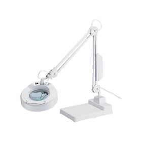Grizzly H3108 Fixed Base Round Magnifying Lamp
