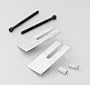Belltech 4975 Aluminum 2-Degree Pinion Shims - Set of 2