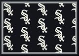 Chicago White Sox 5 4 x 7 8 Team Repeat Area Rug