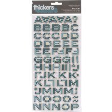 American Crafts Thickers Glossy Chipboard Letter 