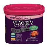 Viactiv Calcium Plus D, Soft Chews, Caramel 60 ea