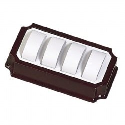 White Italian Leatherette 4 Watch/Bangle Tray