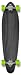 New Complete Longboard KICKTAIL 70's shape skateboard w/ 71mm wheels