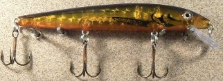 JLVLures JLV Shallow Suspending Minnow Black Shiner Prism: Husky Stickbait Lures Saltwater Freshwater Jerk Bass Smallmouth Steelhead Pike Muskie Salmon Trout Snook Striper Perch Whiper Snook Speckled Trevally, Mid- Depth Trolling Casting Hook Treble