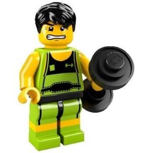 LEGO Minifiguren 8684 Sammlerstücke: Gewichtheber (versiegelt)